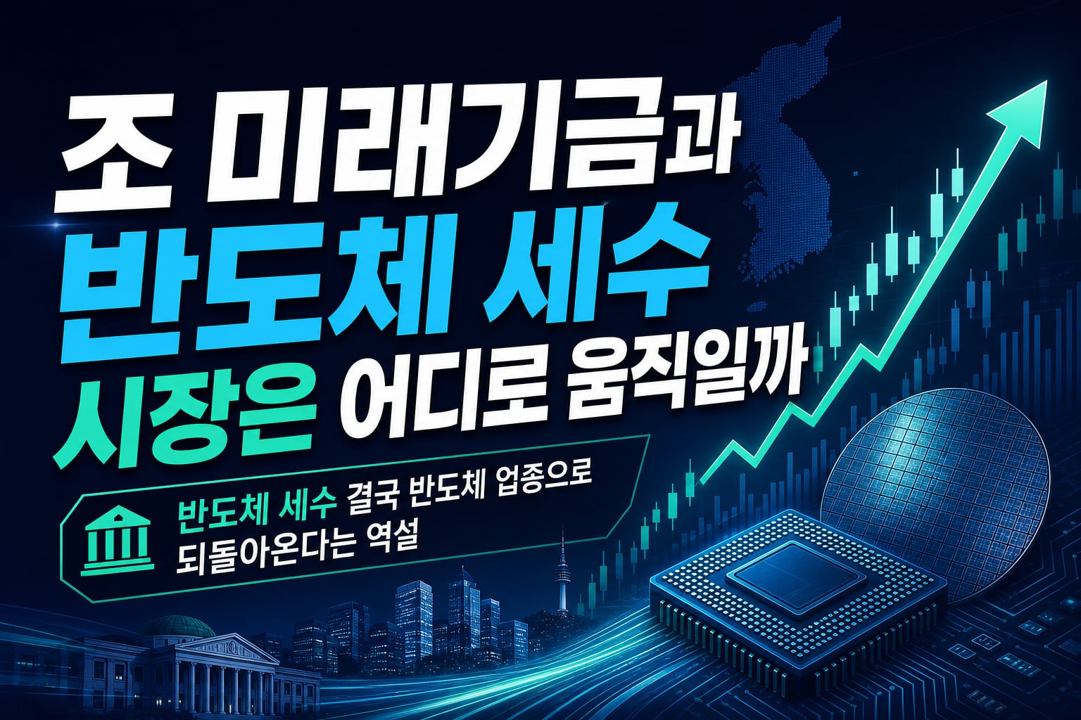 100조 미래기금과 반도체 세수, 시장은 어디로 움직일까