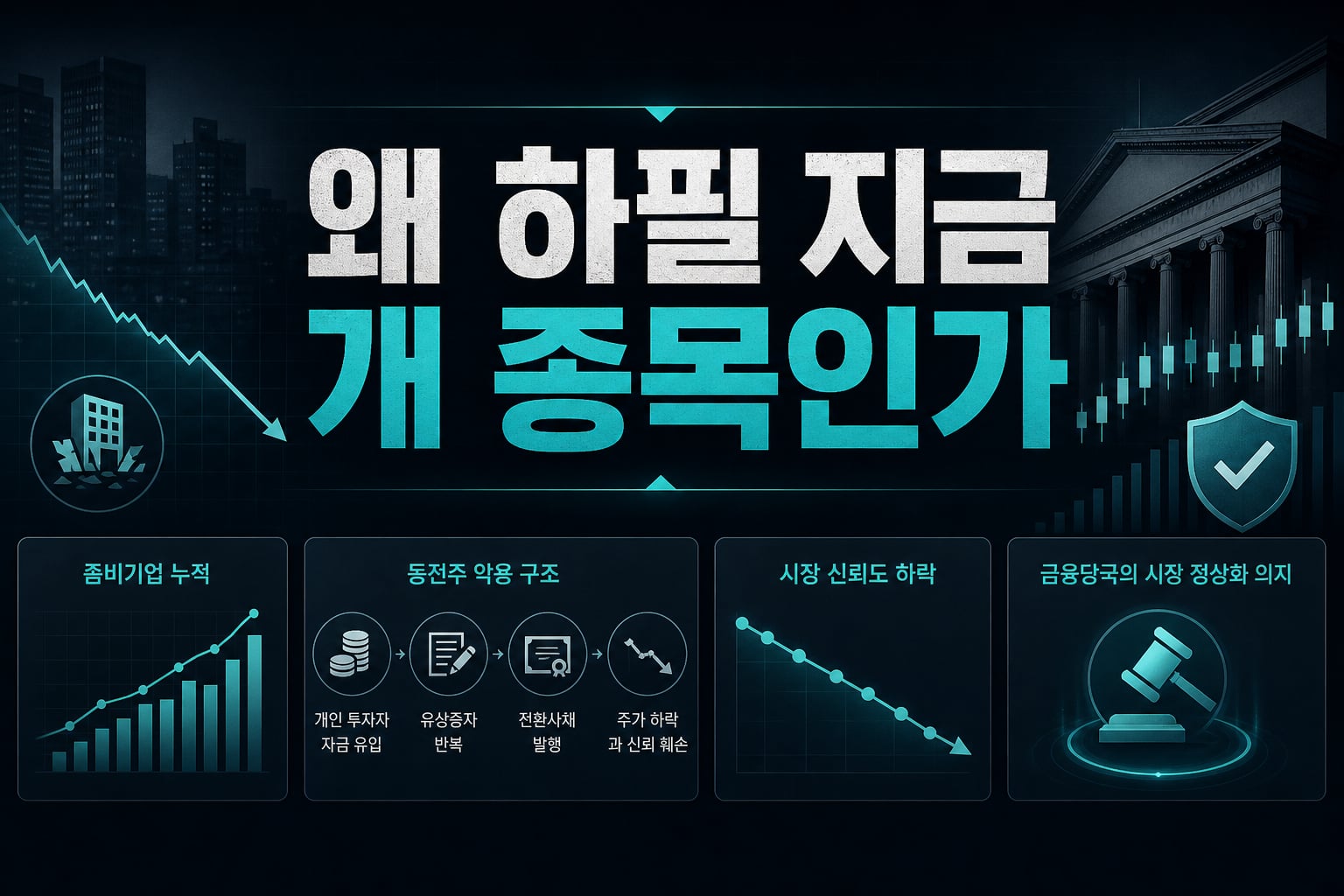 왜 하필 지금, 23개 종목인가
