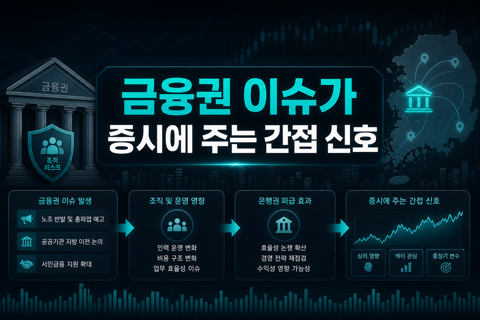 금융권 이슈가 증시에 주는 간접 신호