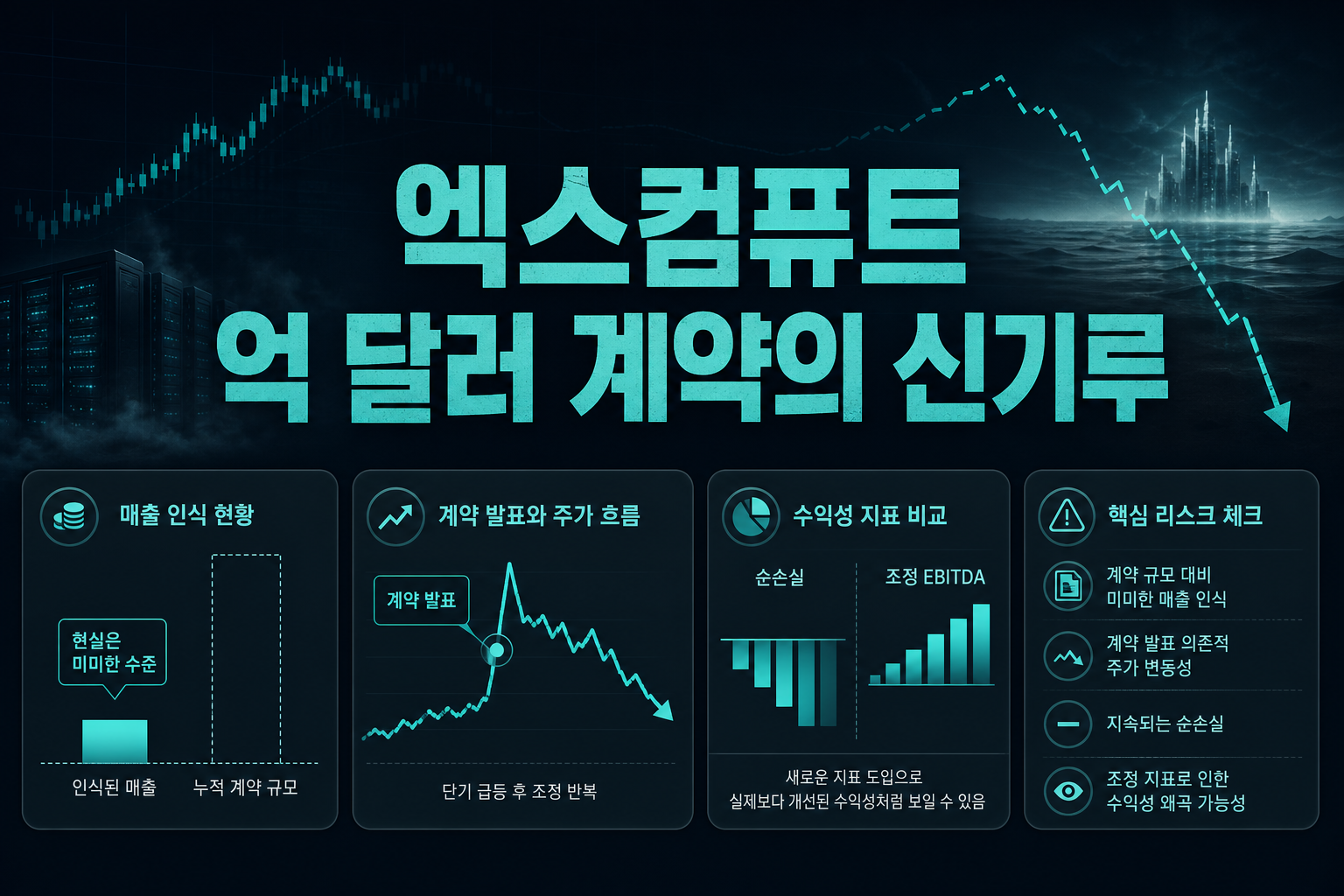 엑스컴퓨트, 30억 달러 계약의 신기루