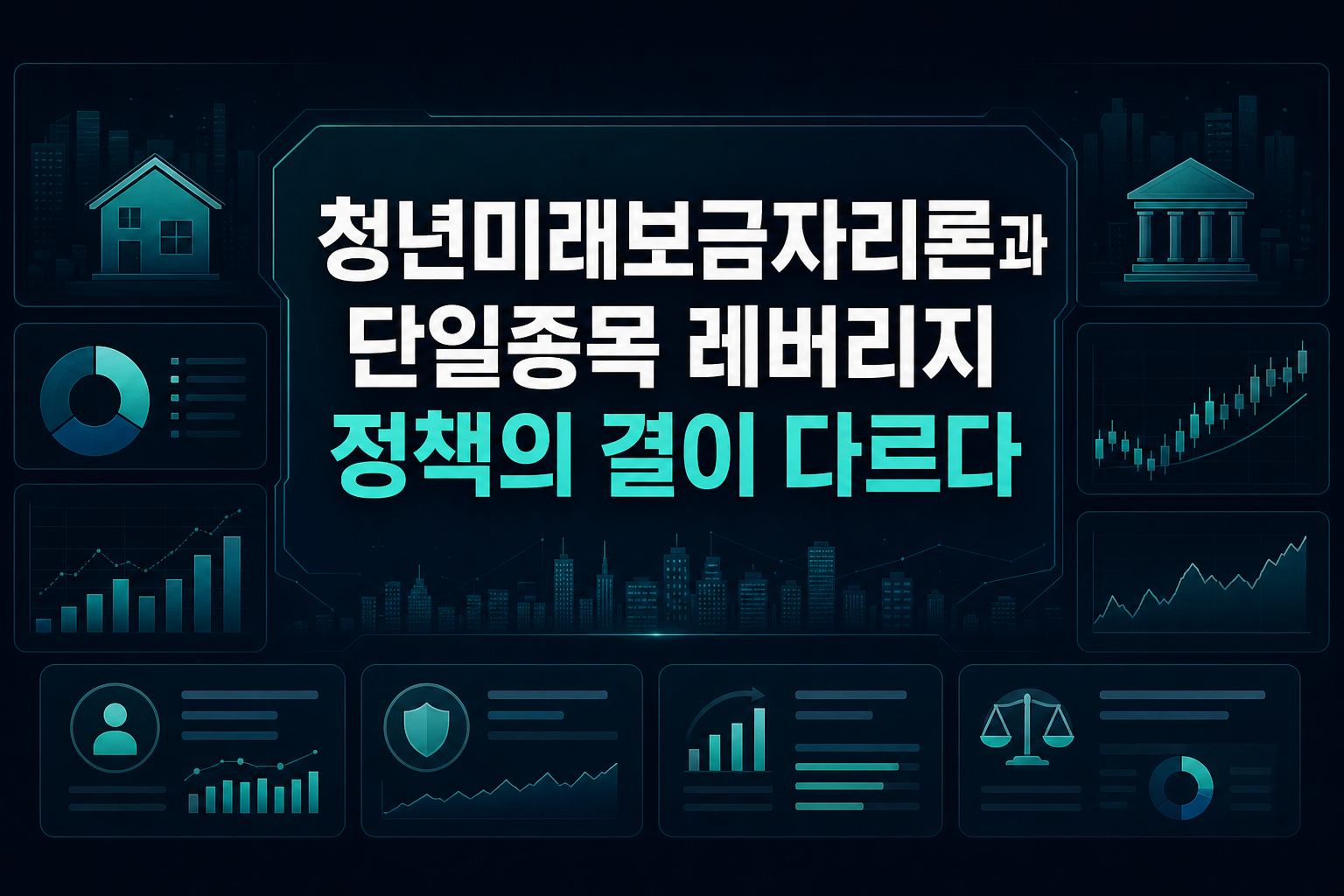 청년미래보금자리론과 단일종목 레버리지, 정책의 결이 다르다