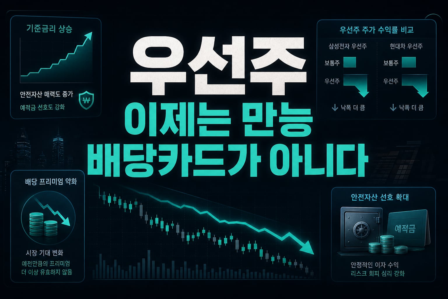 우선주, 이제는 만능 배당카드가 아니다