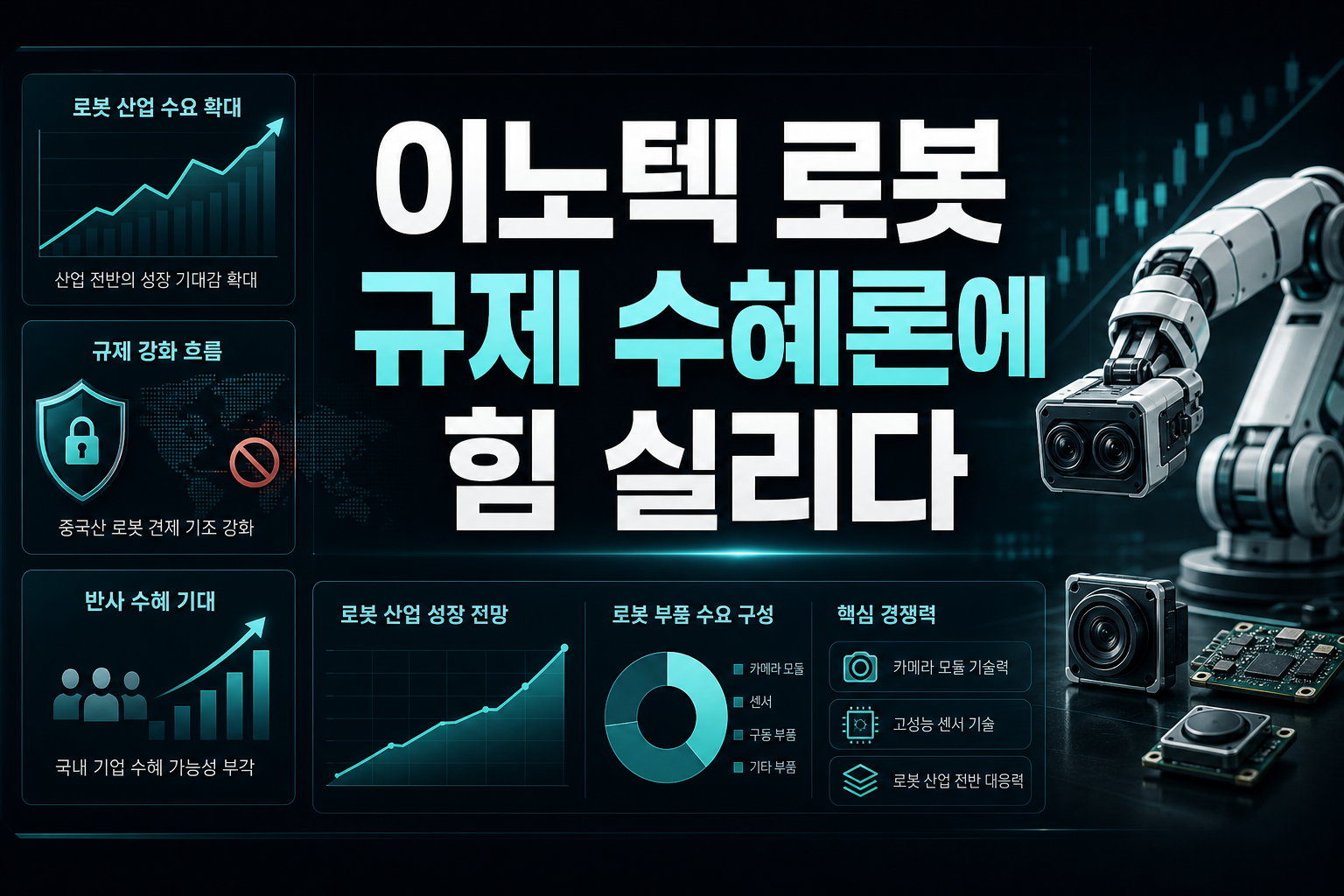 LG이노텍, 로봇 규제 수혜론에 힘 실리다
