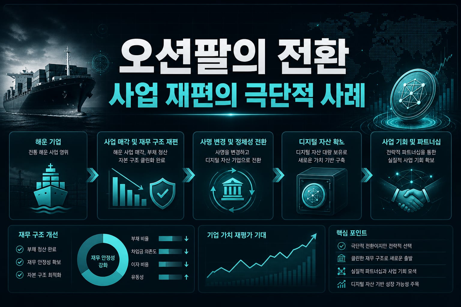 오션팔의 SVRN 전환, 사업 재편의 극단적 사례