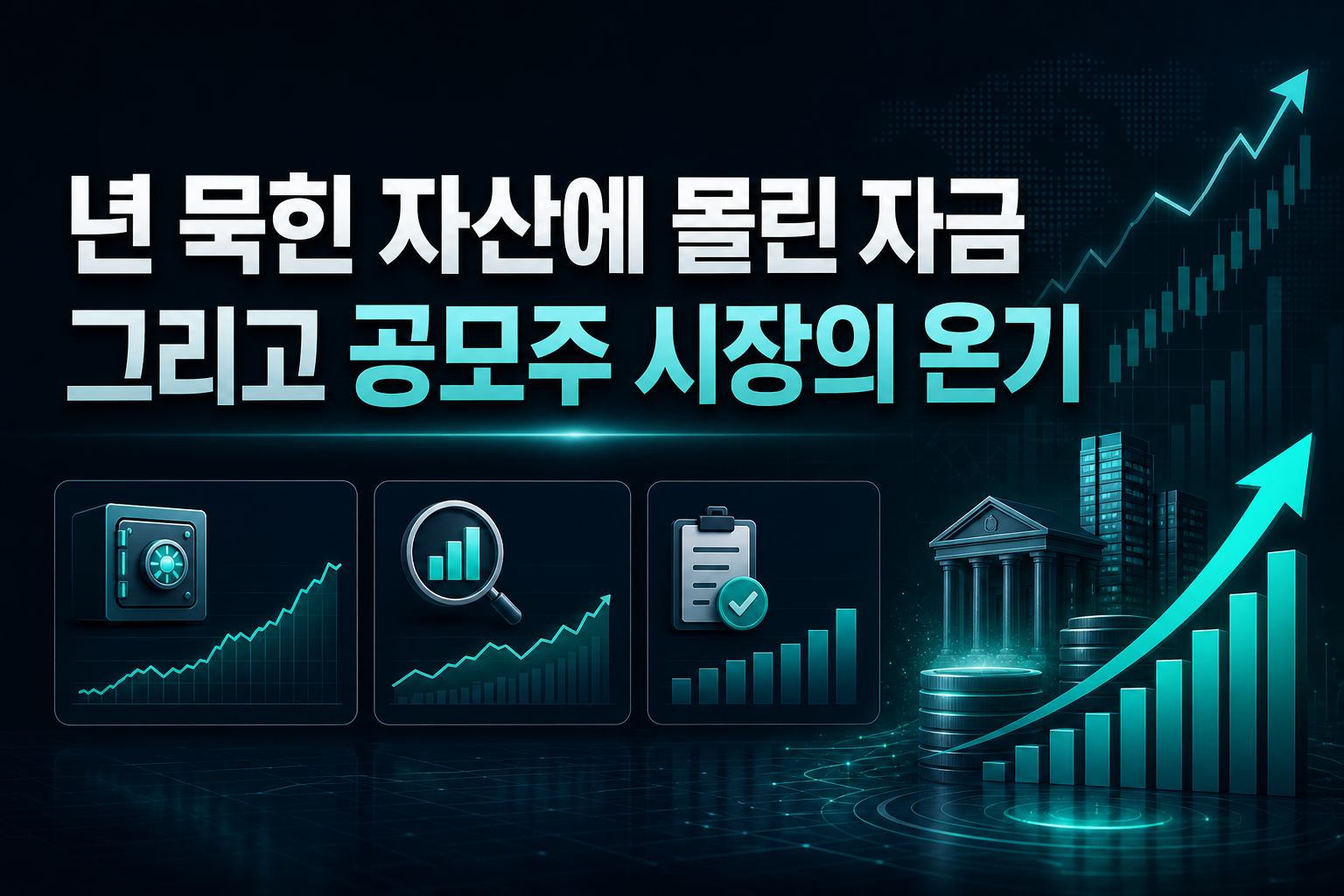5년 묵힌 자산에 몰린 자금, 그리고 공모주 시장의 온기