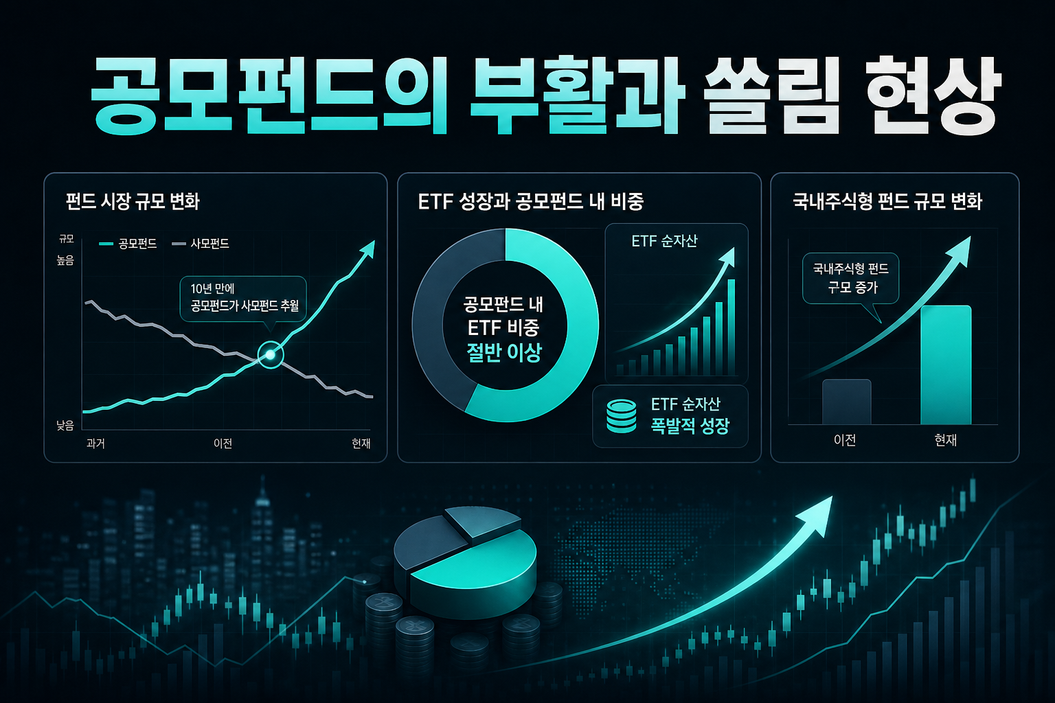 공모펀드의 부활과 ETF 쏠림 현상