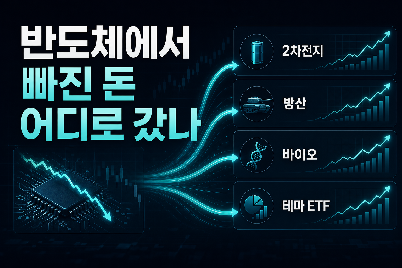 반도체에서 빠진 돈, 어디로 갔나