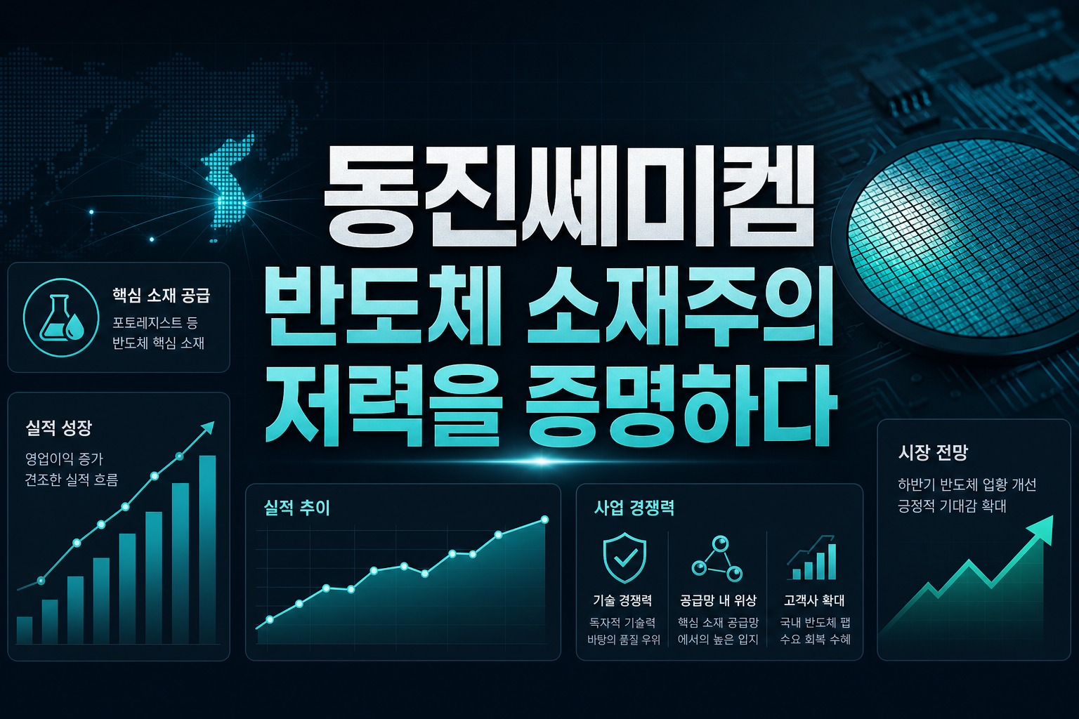 동진쎄미켐, 반도체 소재주의 저력을 증명하다