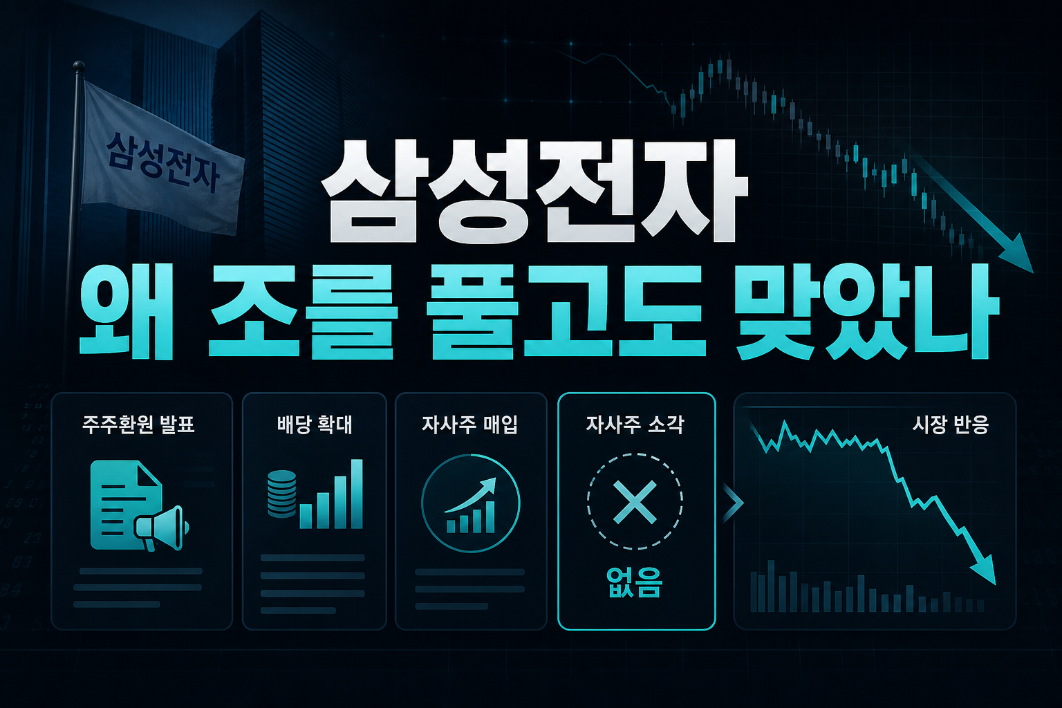 삼성전자, 왜 110조를 풀고도 맞았나