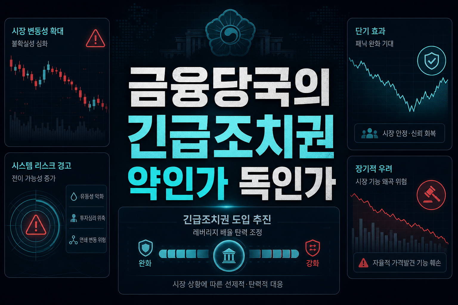 금융당국의 긴급조치권, 약인가 독인가
