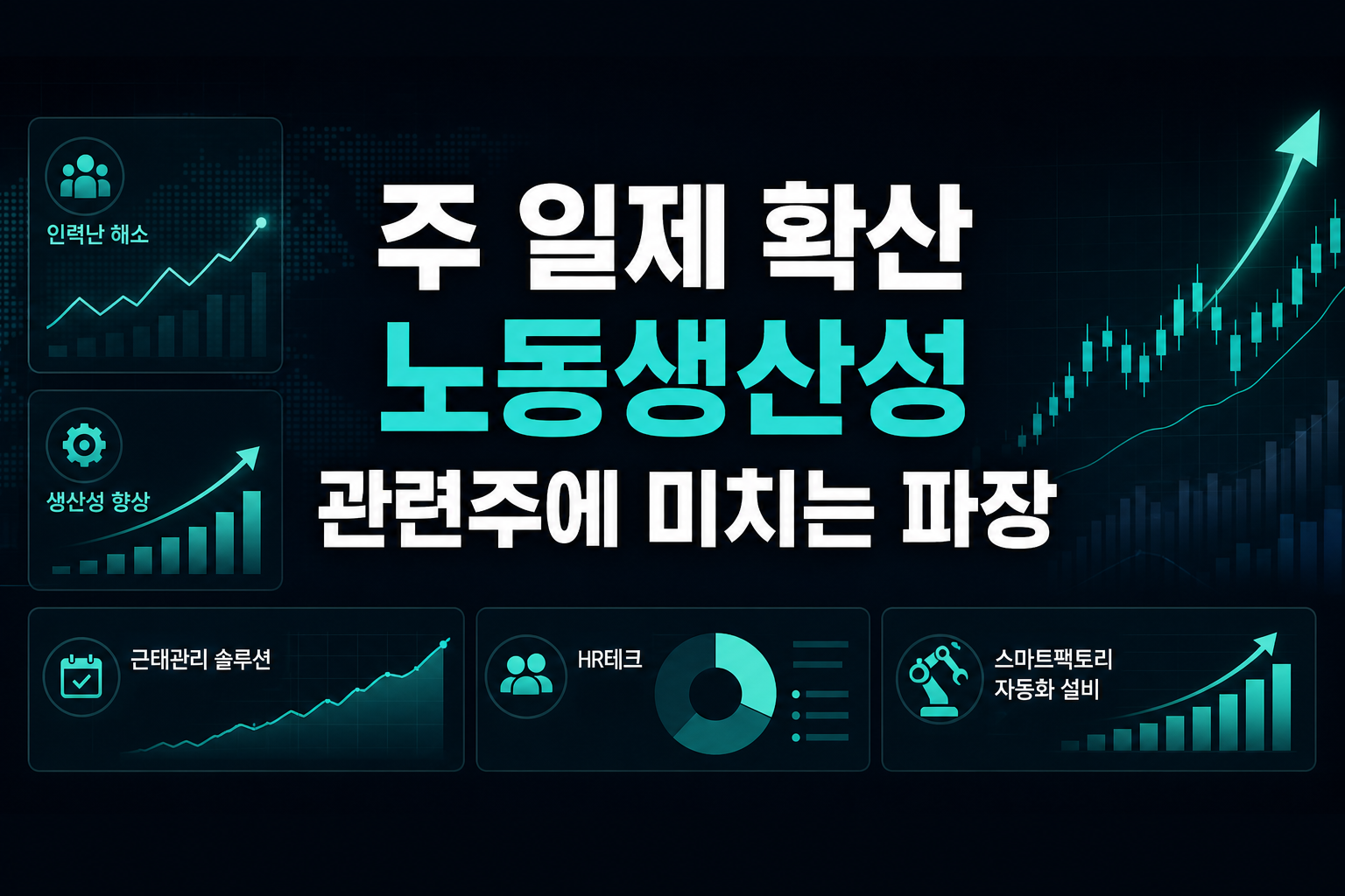 주4.5일제 확산, 노동생산성 관련주에 미치는 파장