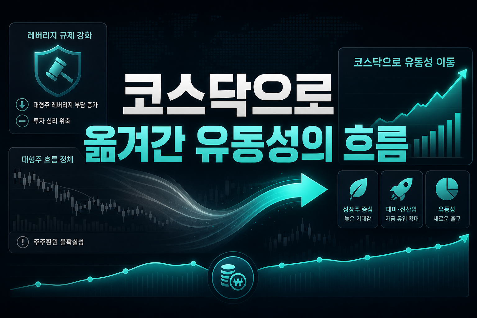 코스닥으로 옮겨간 유동성의 흐름