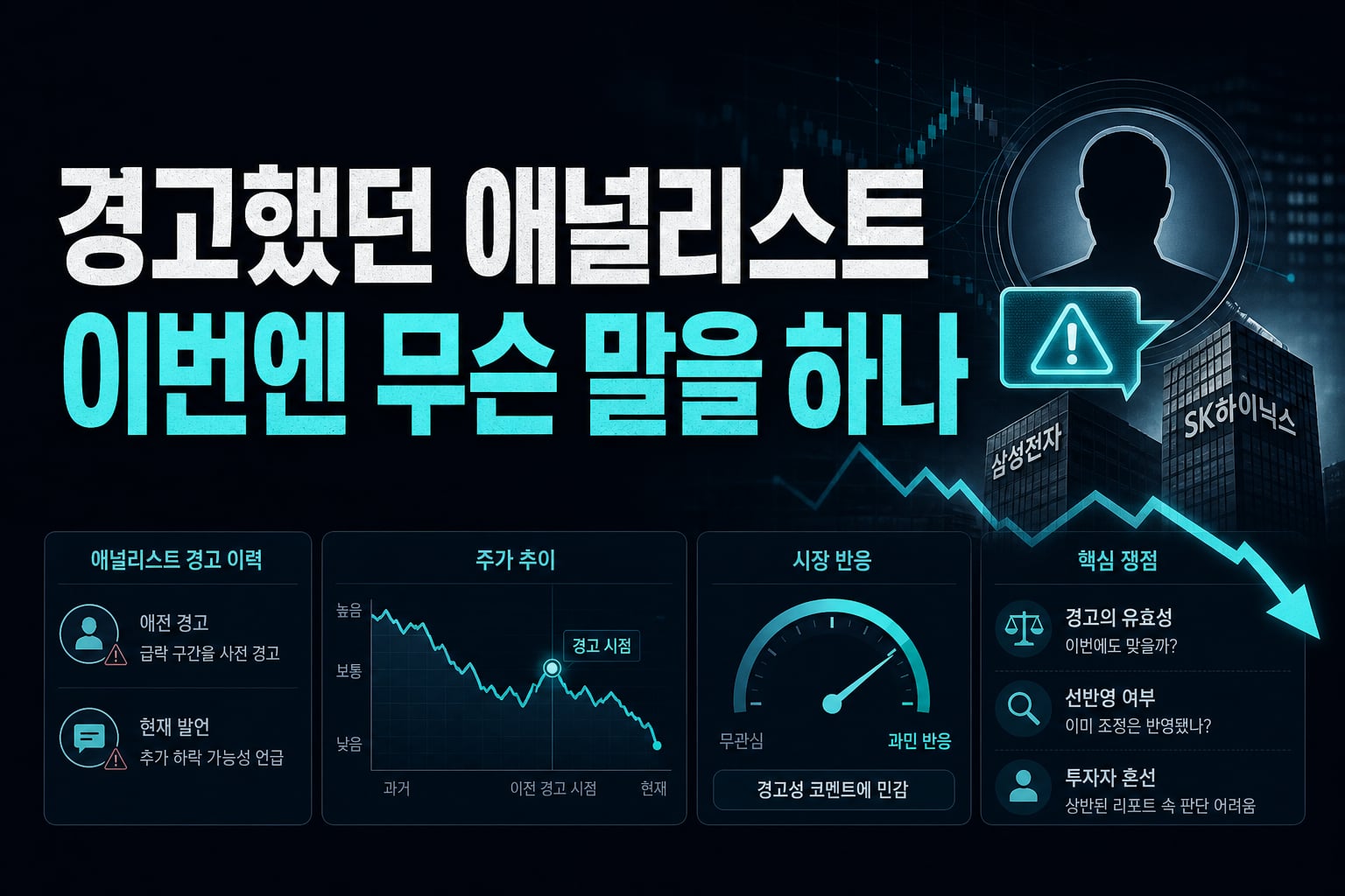 경고했던 애널리스트, 이번엔 무슨 말을 하나