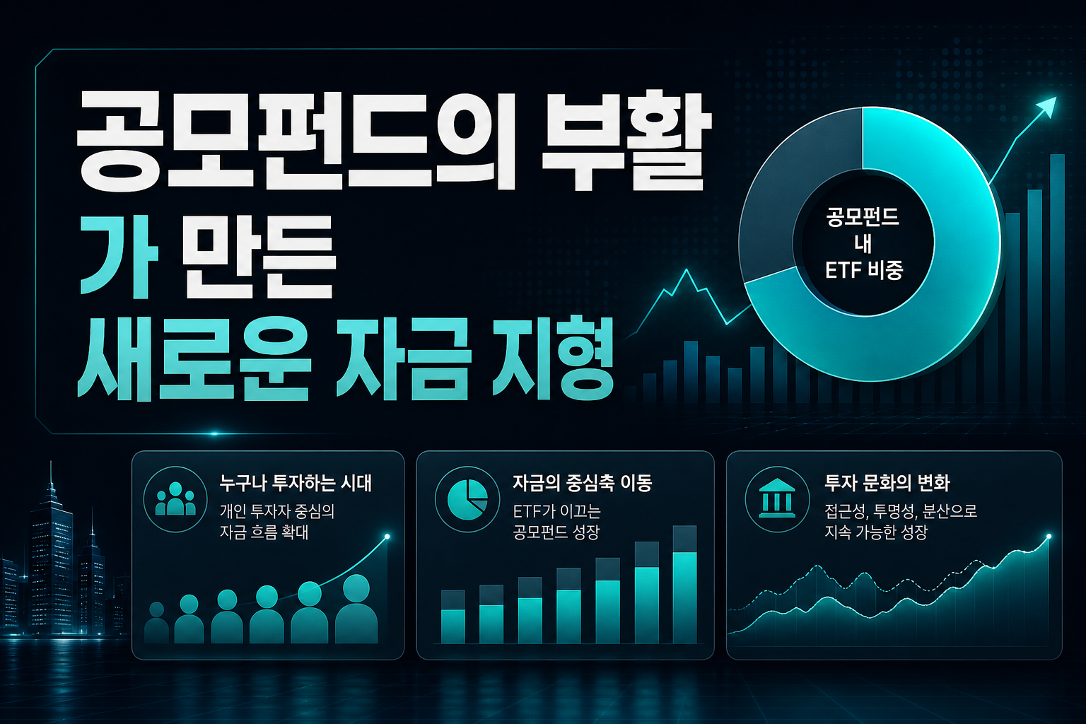 공모펀드의 부활, ETF가 만든 새로운 자금 지형