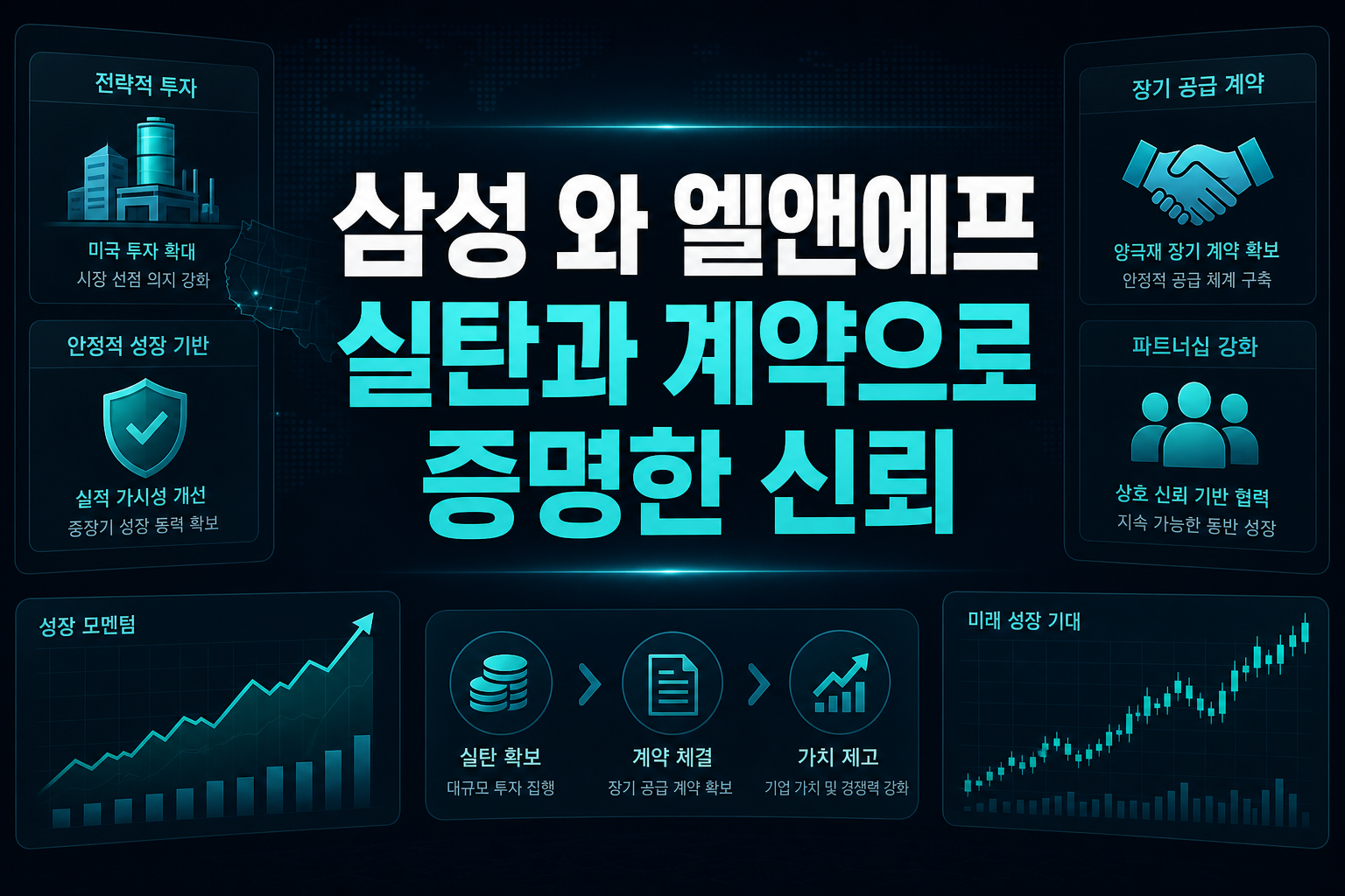 삼성SDI와 엘앤에프, 실탄과 계약으로 증명한 신뢰