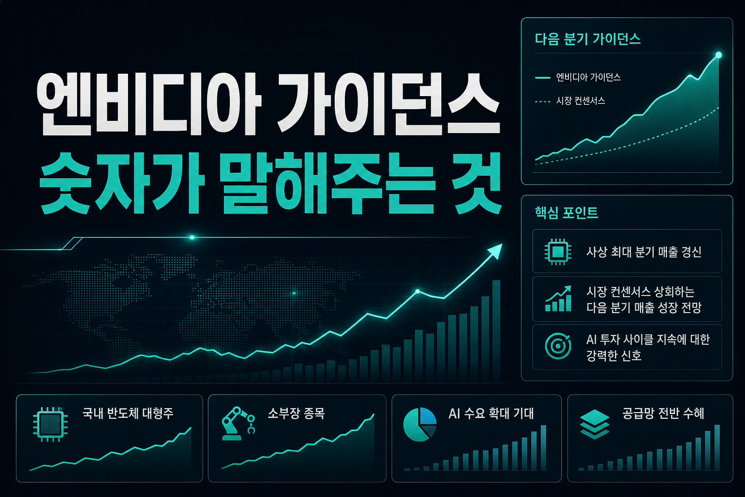 엔비디아 가이던스, 숫자가 말해주는 것