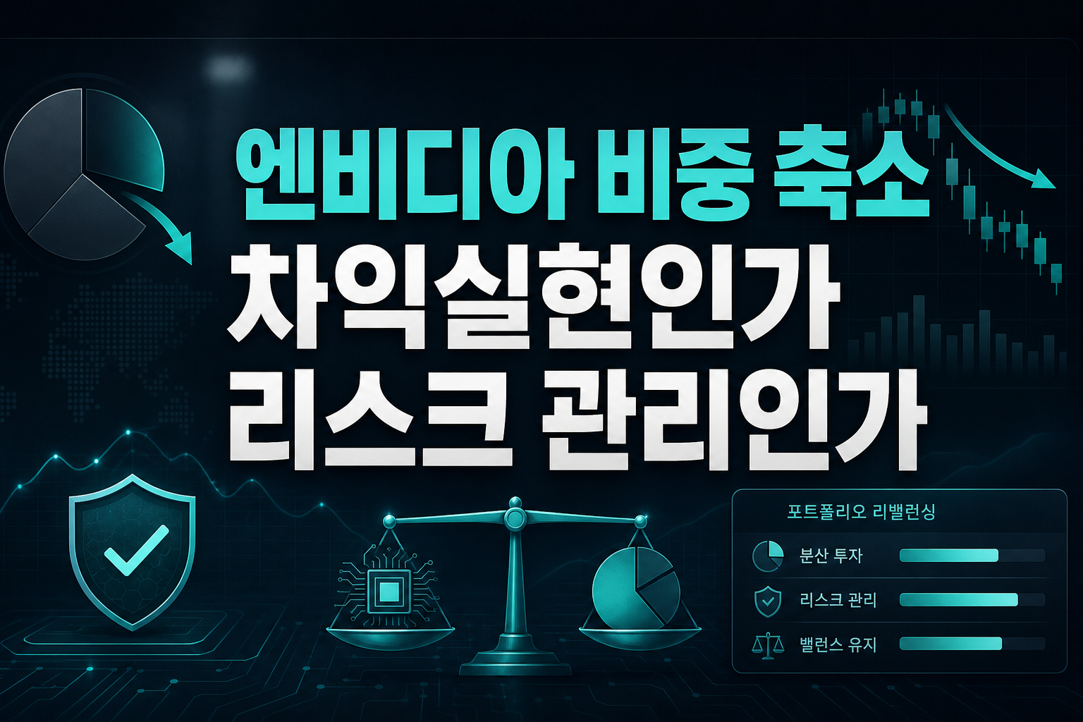 엔비디아 비중 축소, 차익실현인가 리스크 관리인가