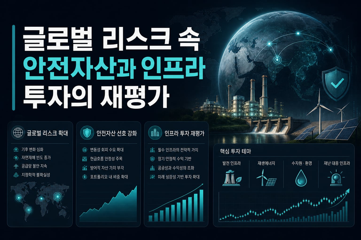 글로벌 리스크 속 안전자산과 인프라 투자의 재평가