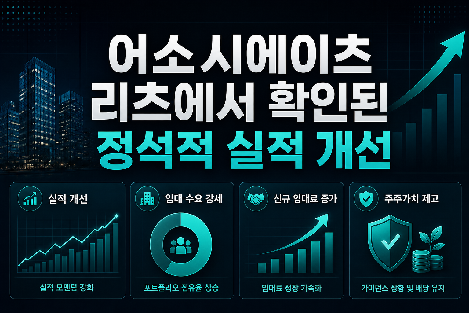 CBL 어소시에이츠, 리츠에서 확인된 정석적 실적 개선