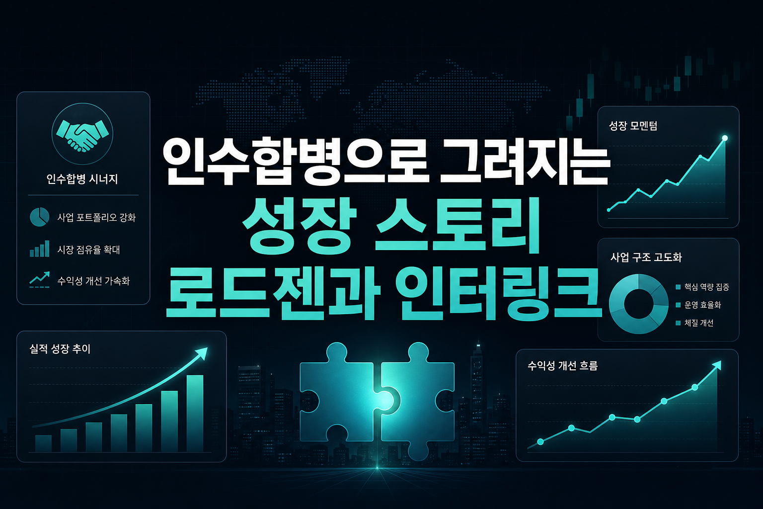 인수합병으로 그려지는 성장 스토리, 로드젠과 인터링크