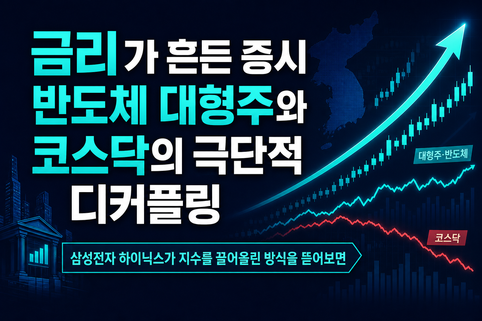 금리 4.7%가 흔든 증시, 반도체 대형주와 코스닥의 극단적 디커플링