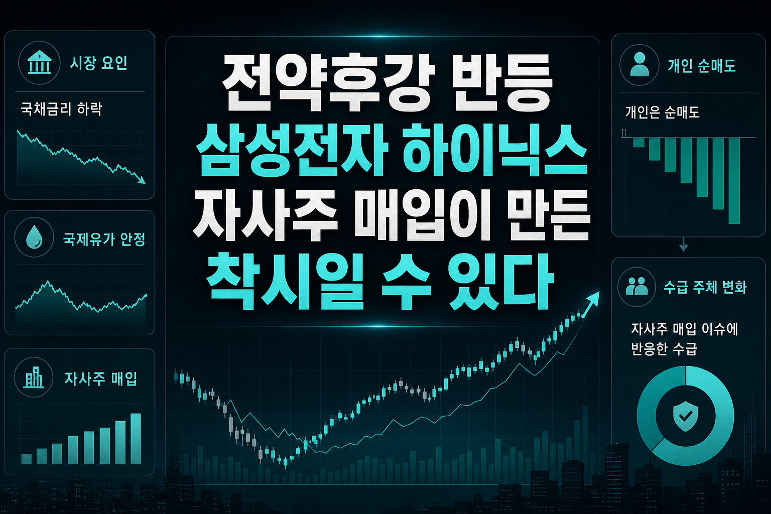 전약후강 반등, 삼성전자·SK하이닉스 자사주 매입이 만든 착시일 수 있다
