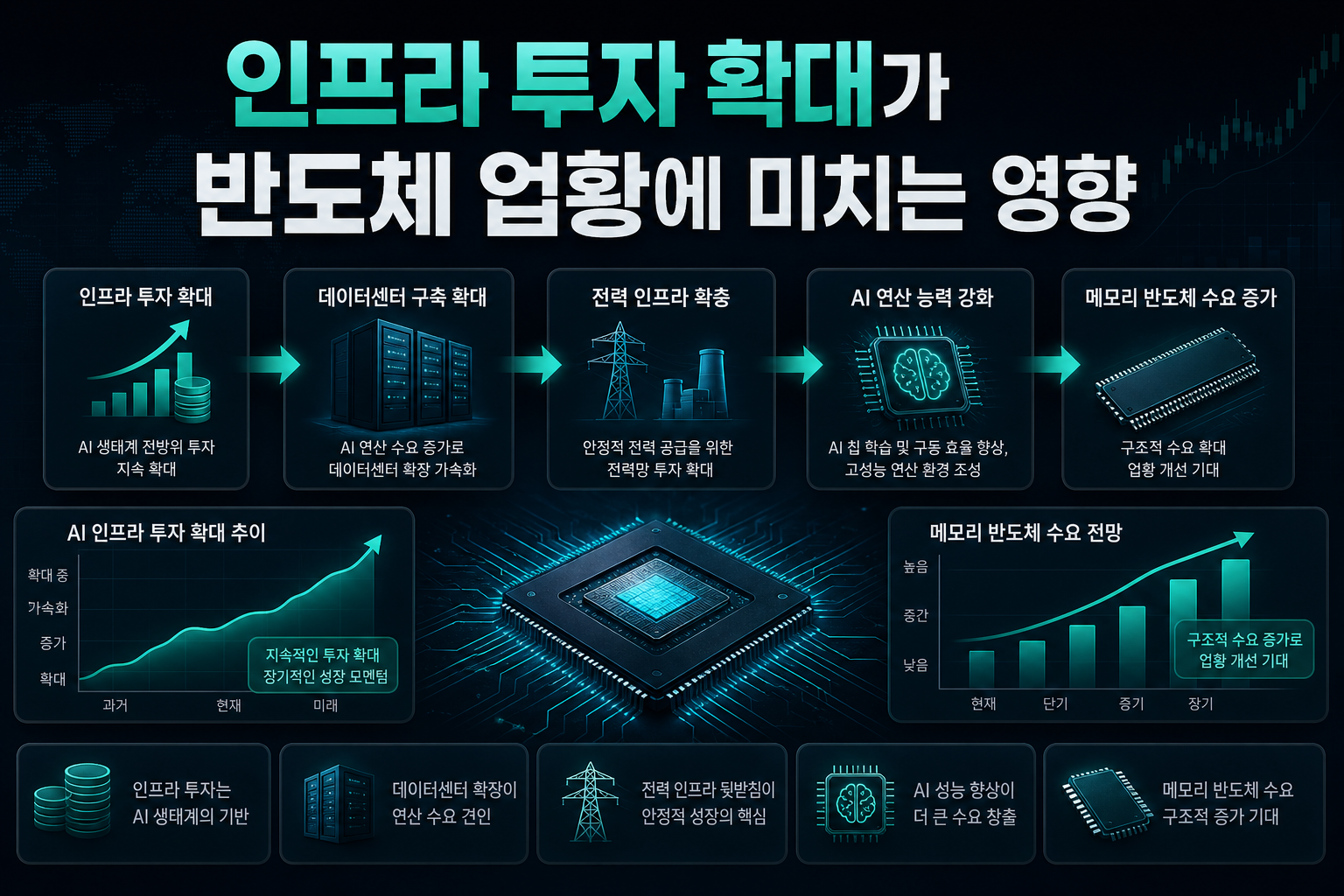 AI 인프라 투자 확대가 반도체 업황에 미치는 영향