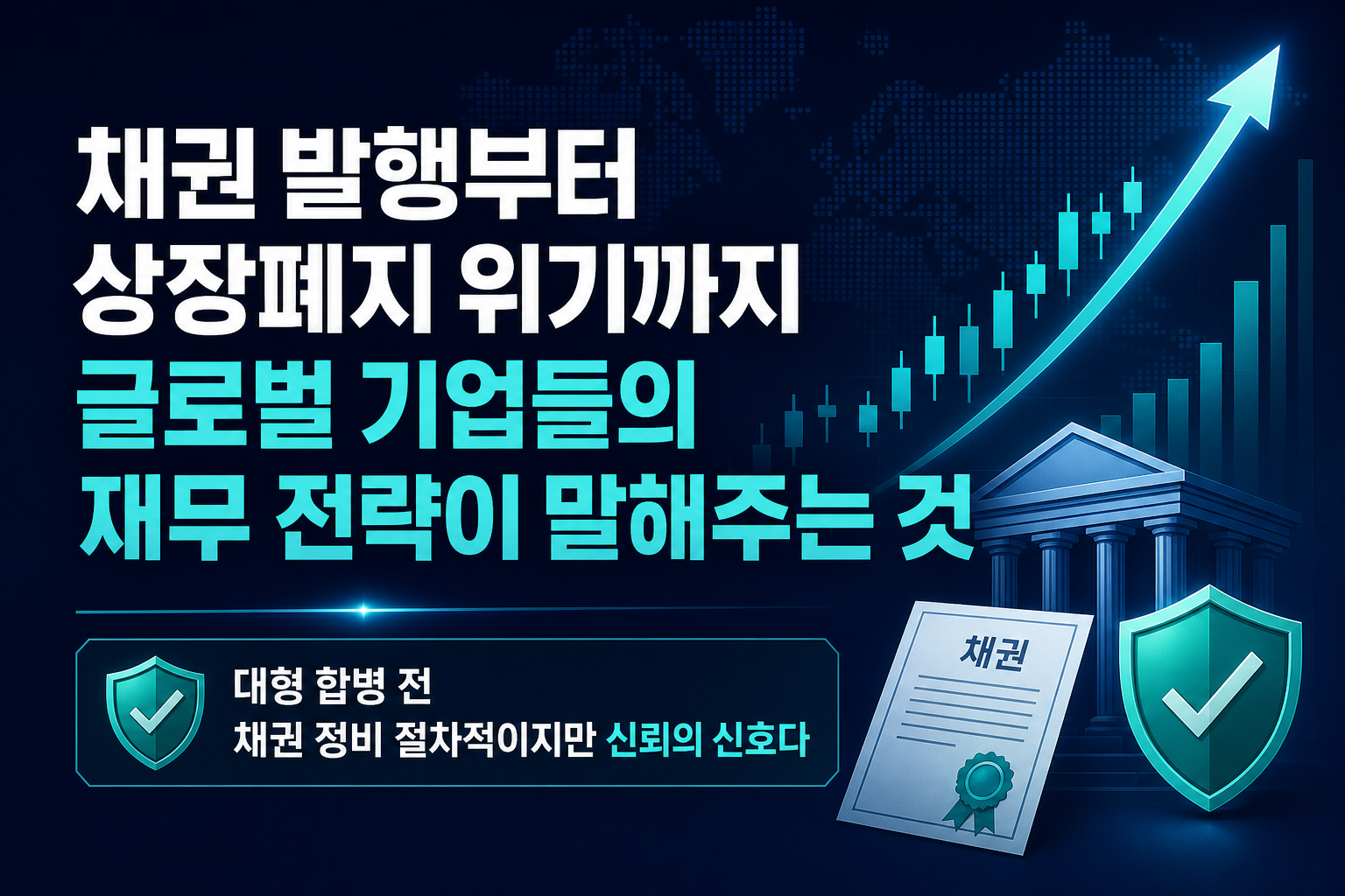 채권 발행부터 상장폐지 위기까지, 글로벌 기업들의 재무 전략이 말해주는 것