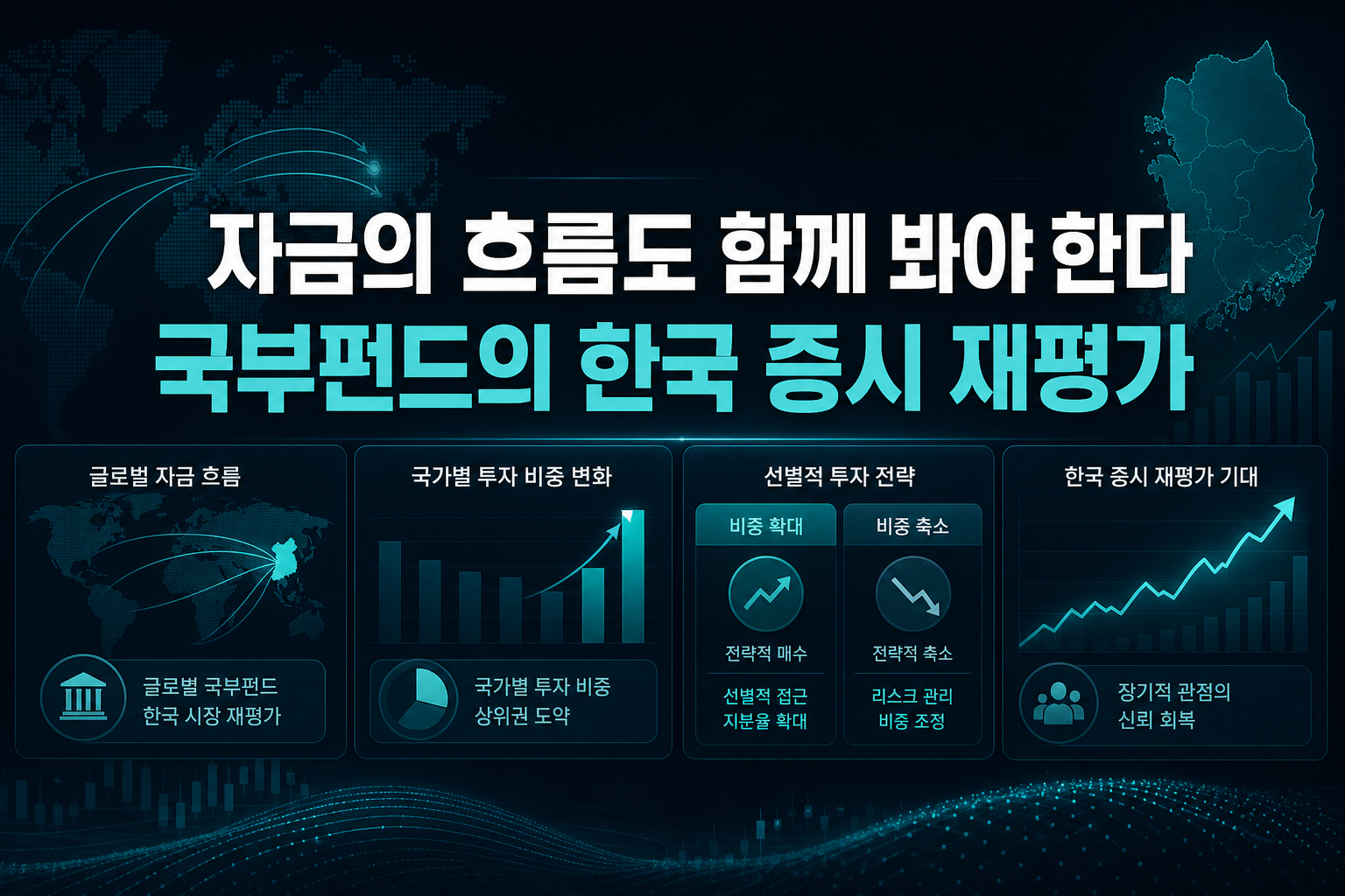 자금의 흐름도 함께 봐야 한다 - 국부펀드의 한국 증시 재평가