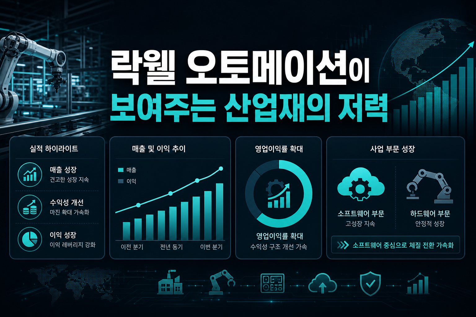락웰 오토메이션이 보여주는 산업재의 저력