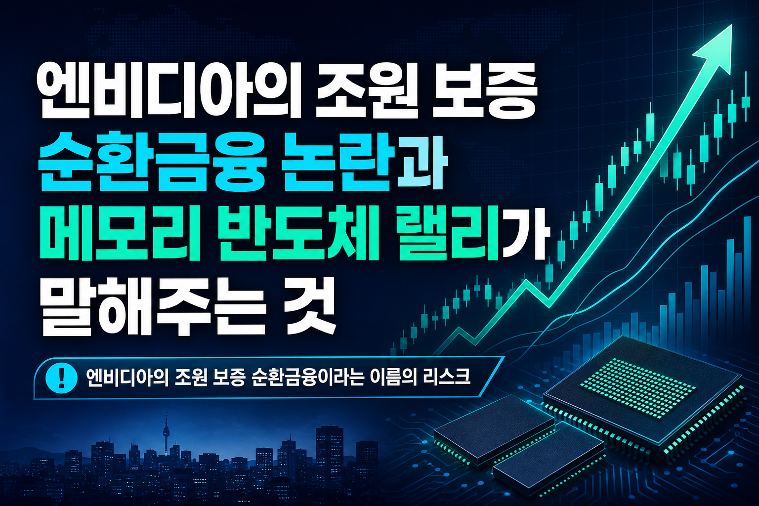 엔비디아의 150조원 보증, 순환금융 논란과 메모리 반도체 랠리가 말해주는 것