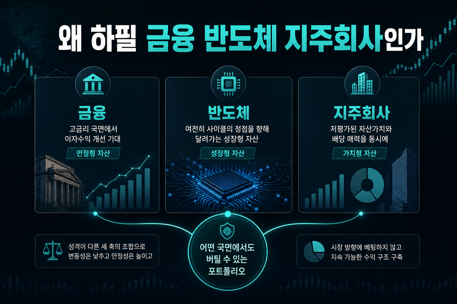 왜 하필 금융, 반도체, 지주회사인가