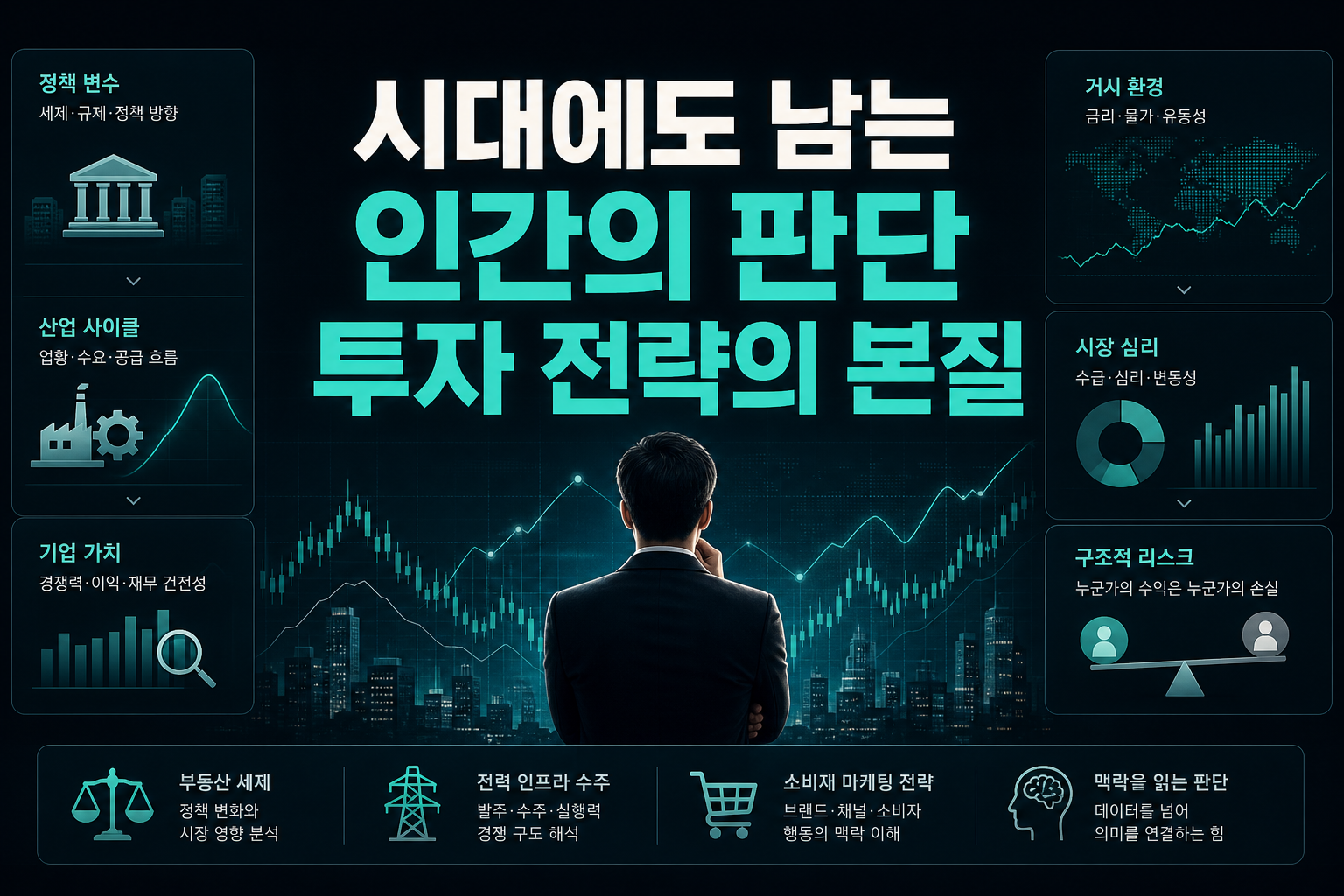 AI 시대에도 남는 인간의 판단, 투자 전략의 본질