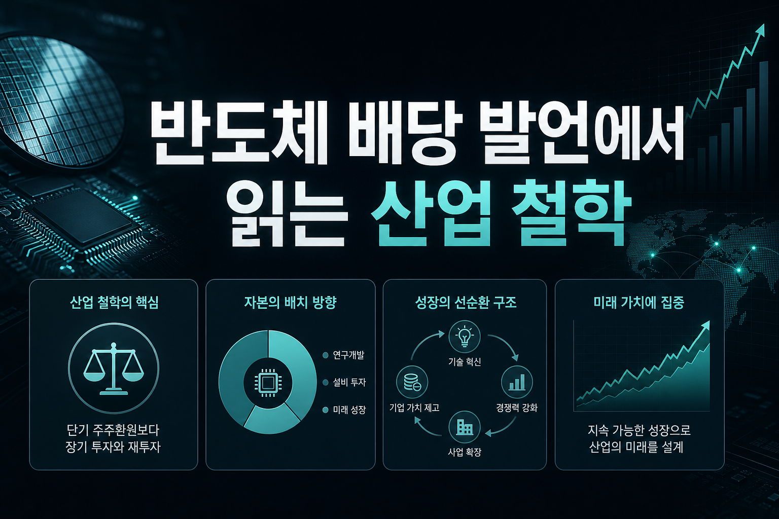 반도체 배당 발언에서 읽는 산업 철학