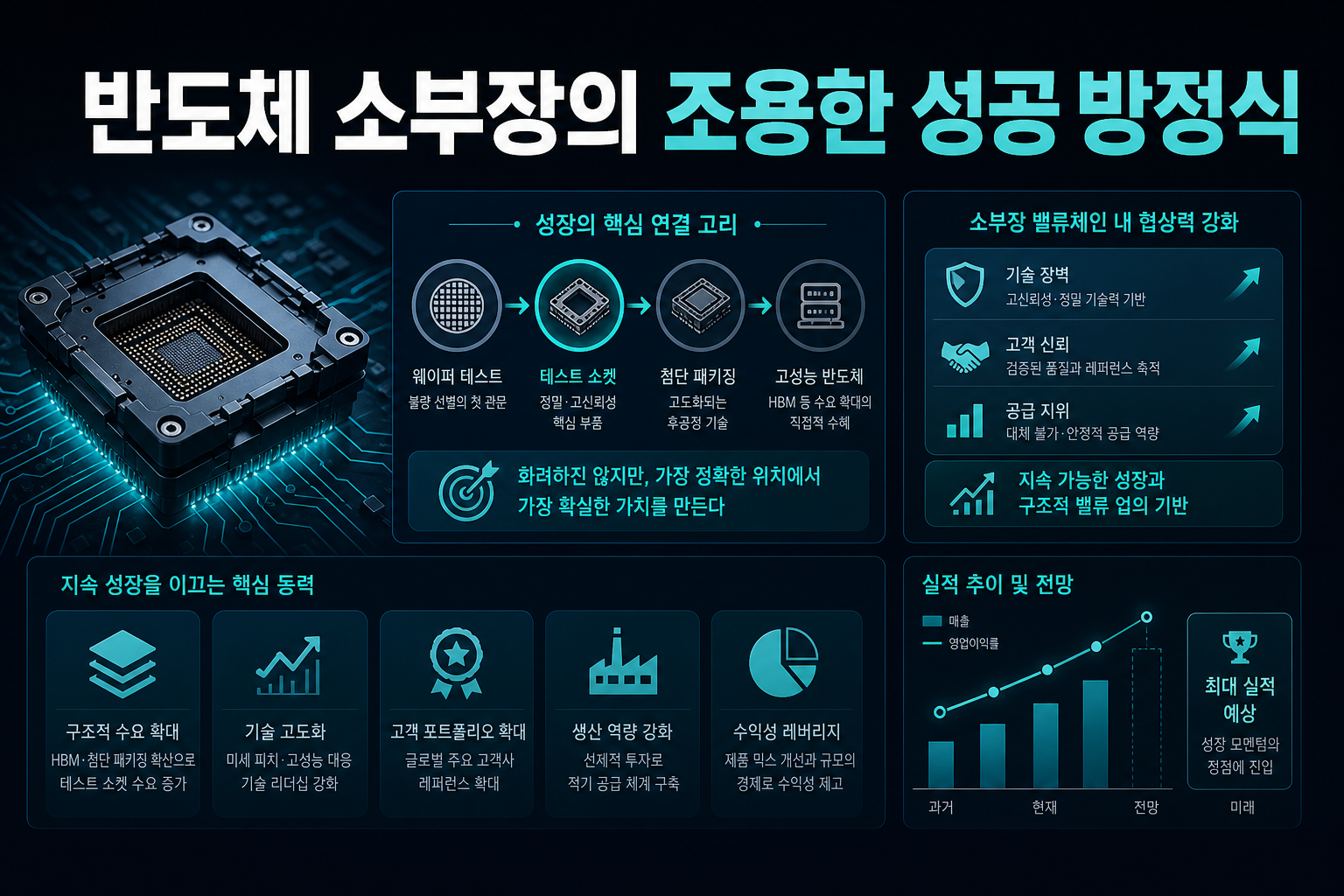 ISC, 반도체 소부장의 조용한 성공 방정식