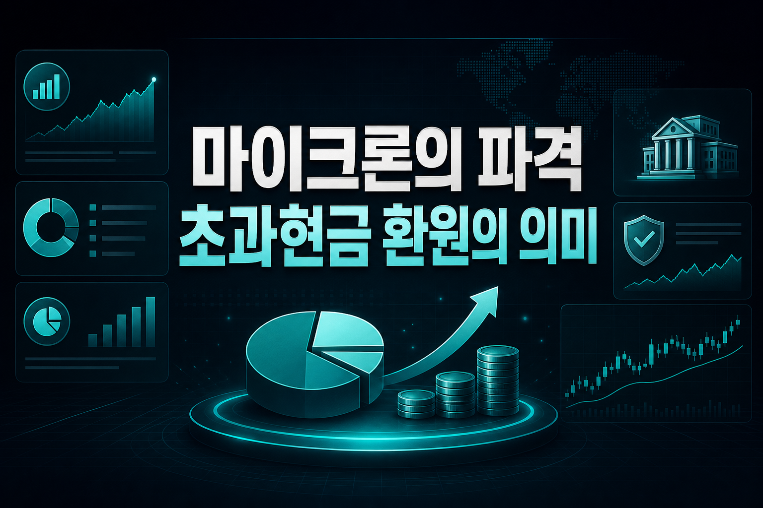 마이크론의 파격, 초과현금 100% 환원의 의미