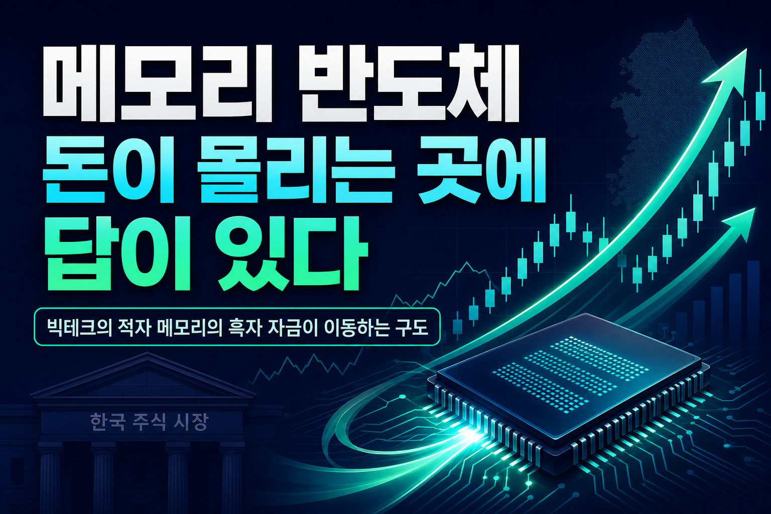 메모리 반도체, 돈이 몰리는 곳에 답이 있다