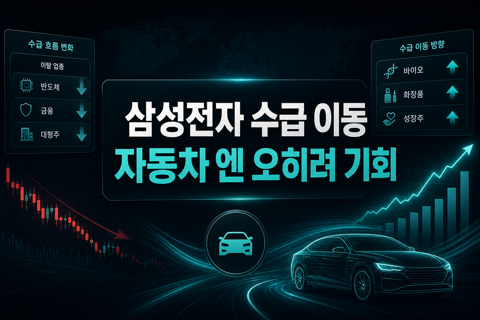 삼성전자發 수급 이동, 자동차株엔 오히려 기회