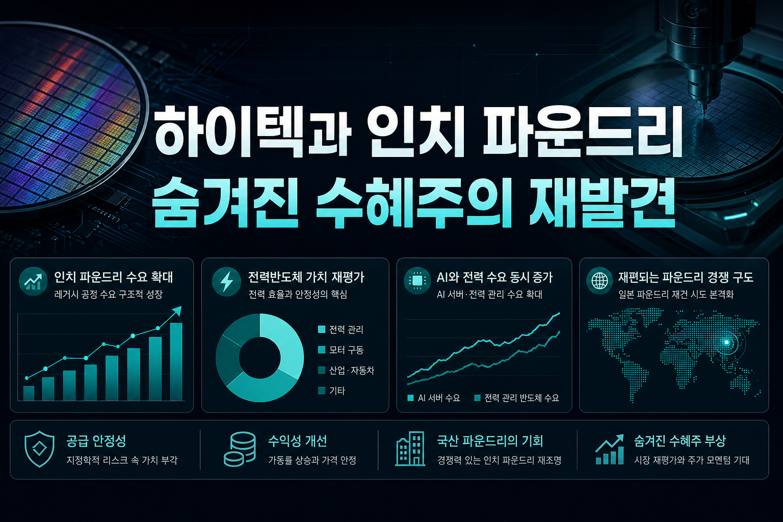 DB하이텍과 8인치 파운드리, 숨겨진 수혜주의 재발견