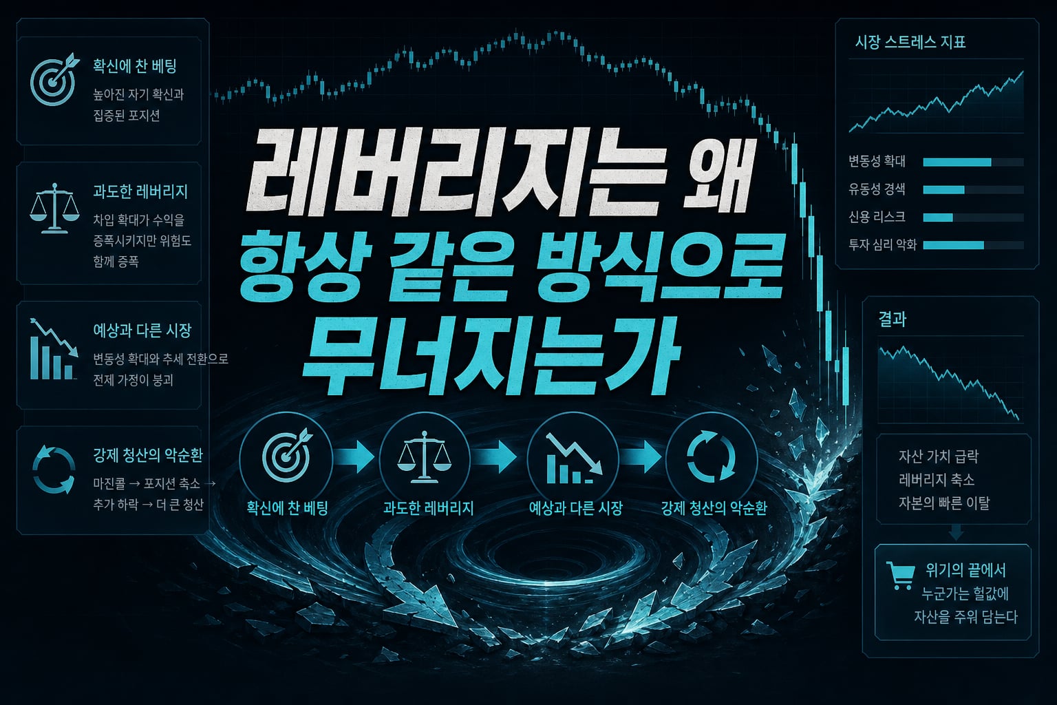 레버리지는 왜 항상 같은 방식으로 무너지는가