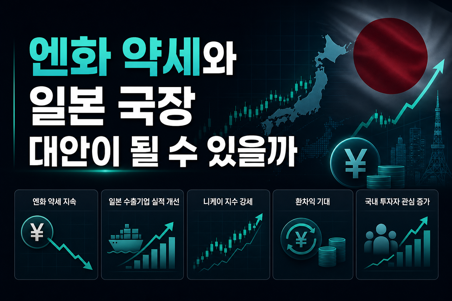 엔화 약세와 일본 ETF, 국장 대안이 될 수 있을까