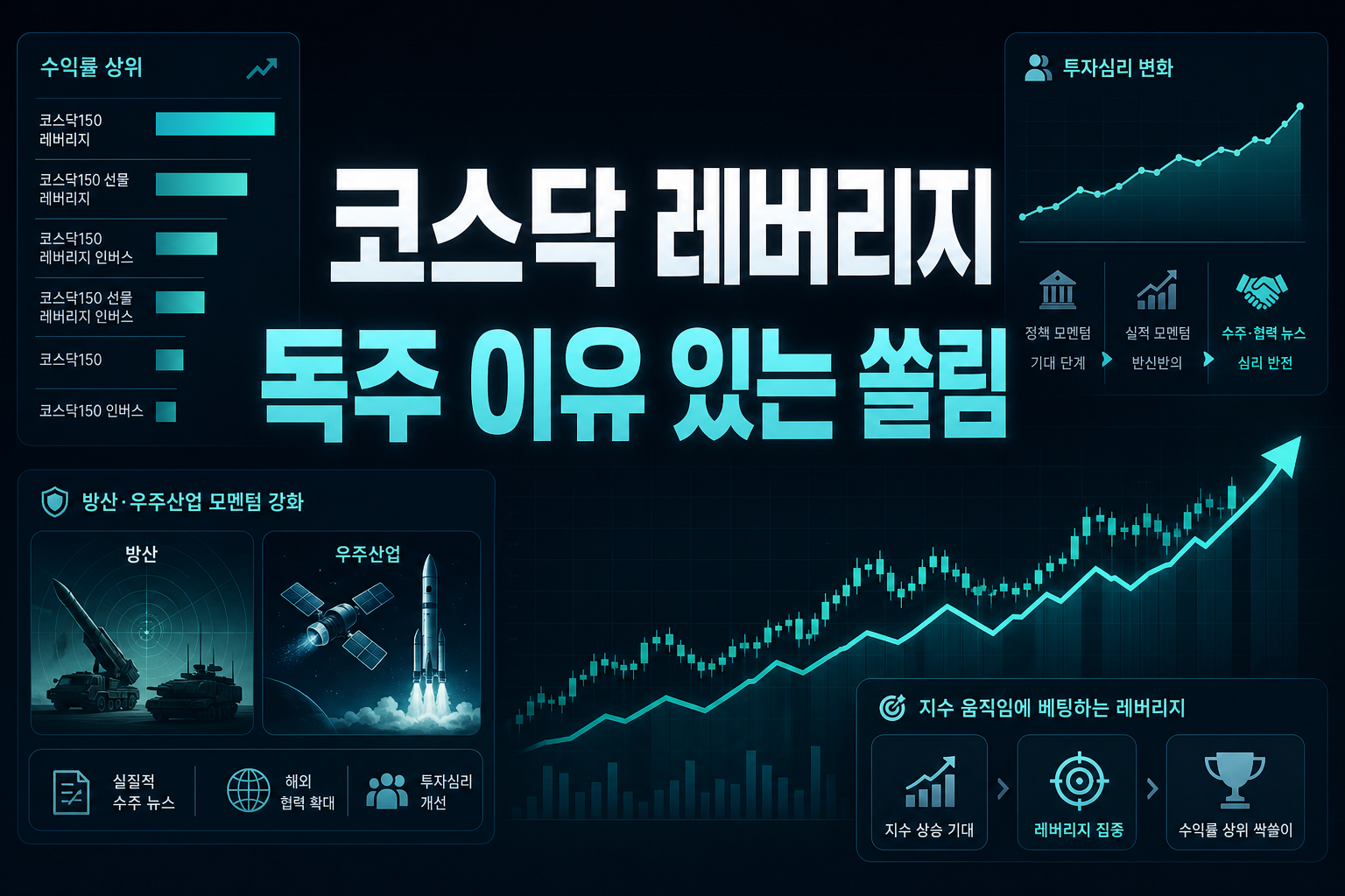 코스닥150 레버리지 독주, 이유 있는 쏠림