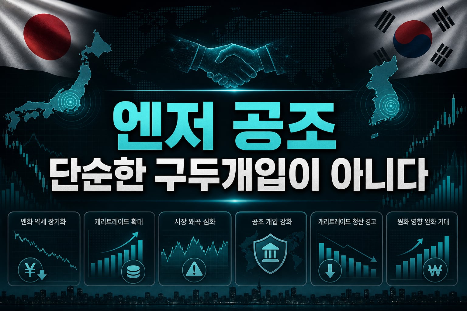 엔저 공조, 단순한 구두개입이 아니다