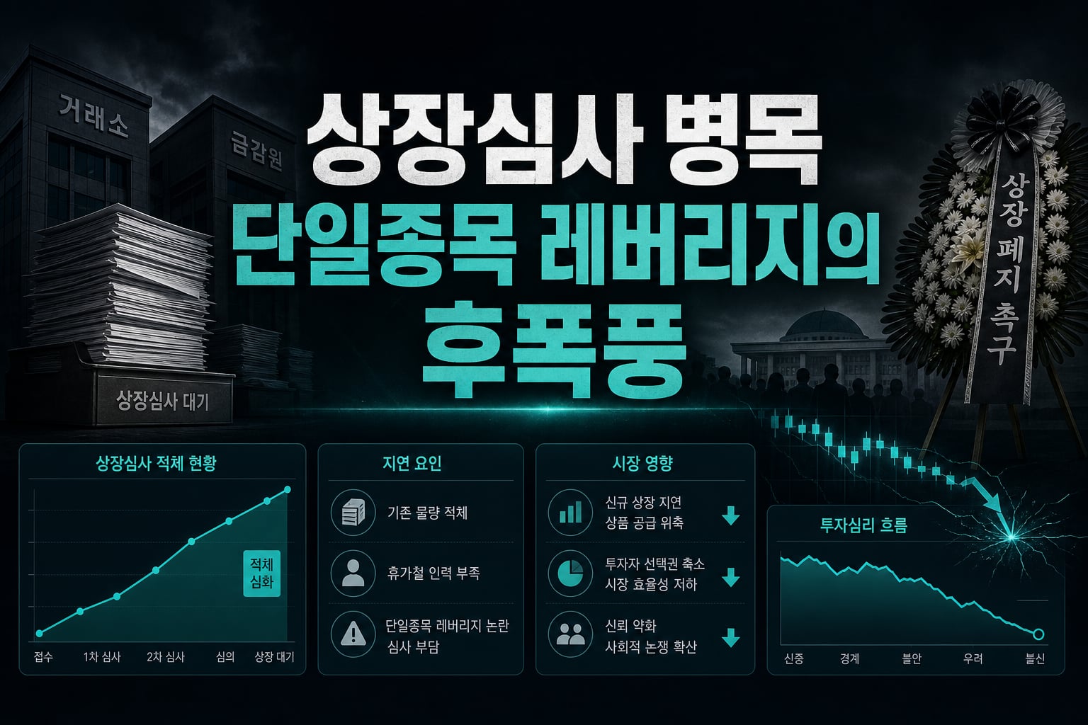 ETF 상장심사 병목, 단일종목 레버리지의 후폭풍