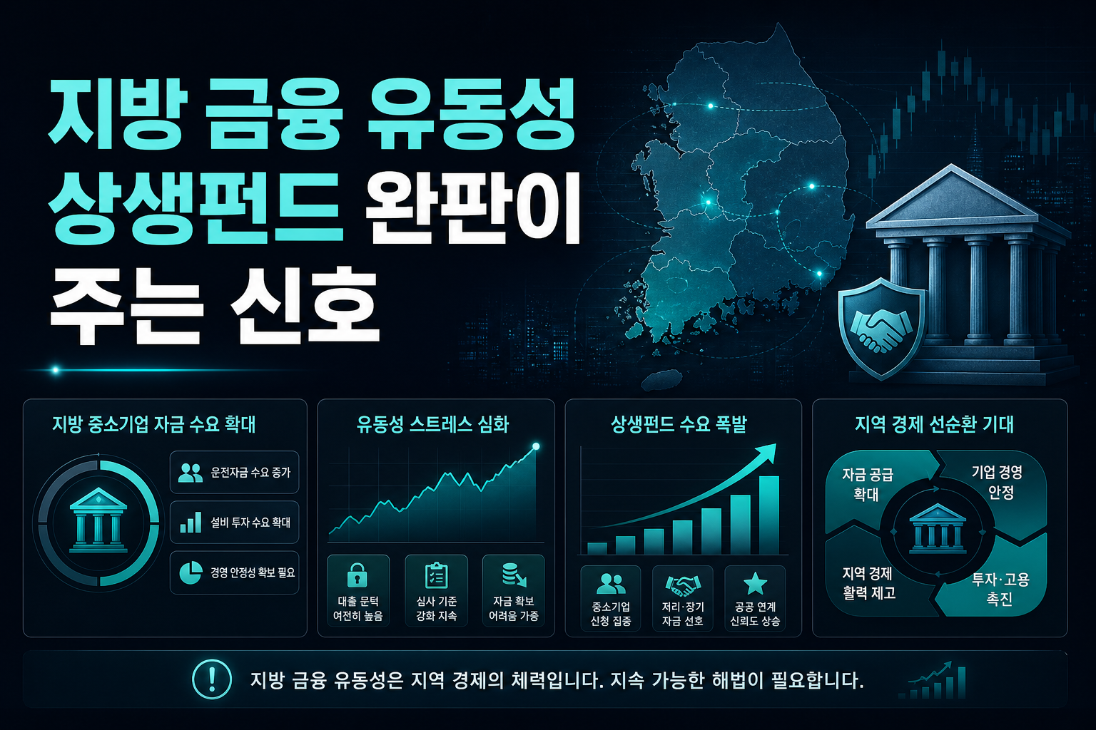 지방 금융 유동성, 상생펀드 완판이 주는 신호
