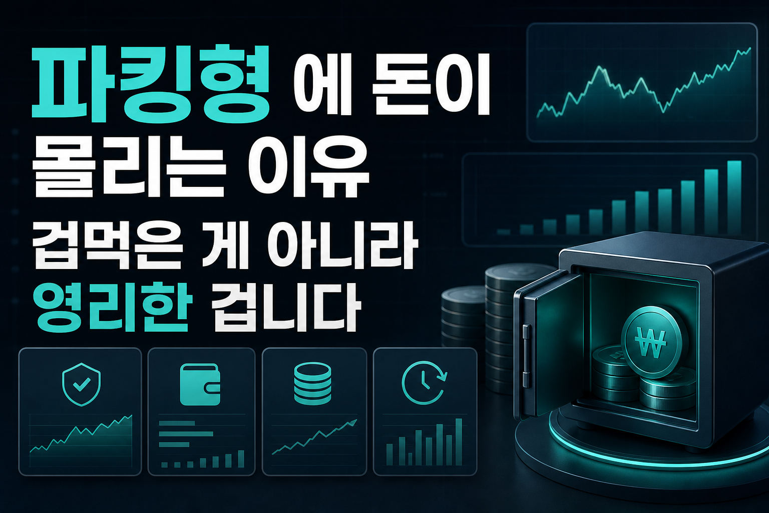 파킹형 ETF에 돈이 몰리는 이유, 겁먹은 게 아니라 영리한 겁니다