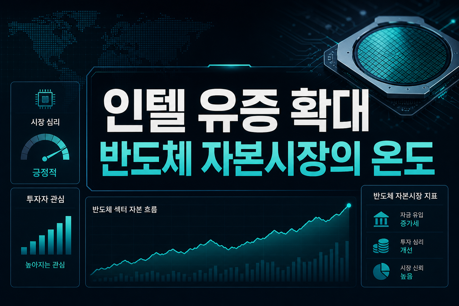 인텔 유증 확대, 반도체 자본시장의 온도