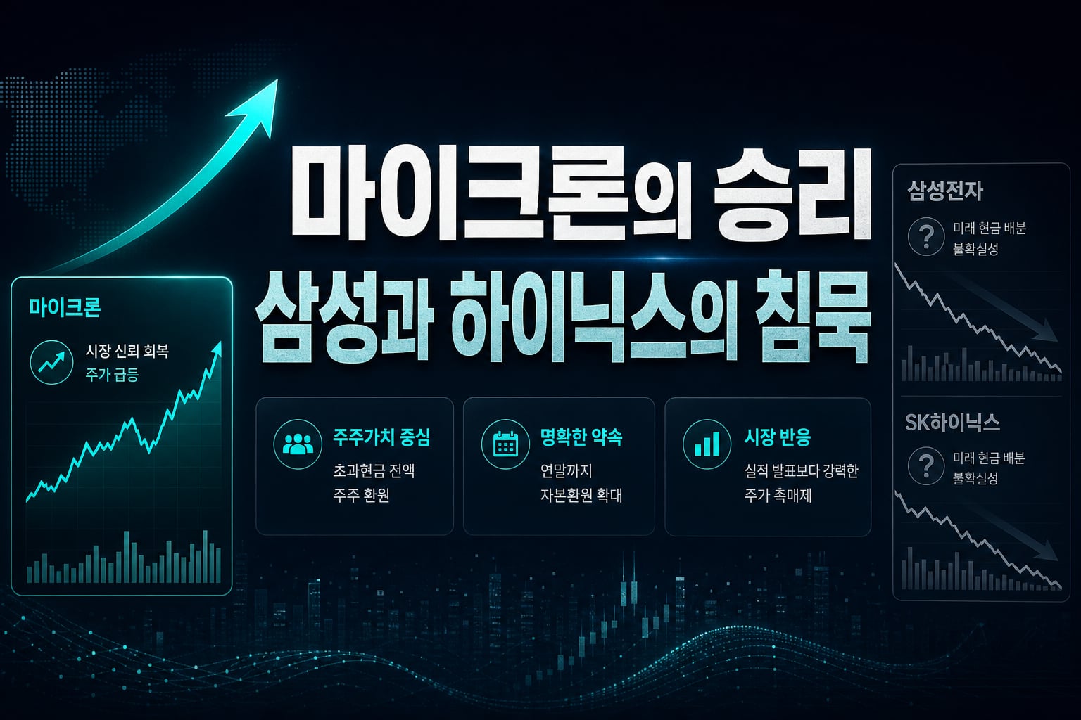마이크론의 승리, 삼성과 하이닉스의 침묵