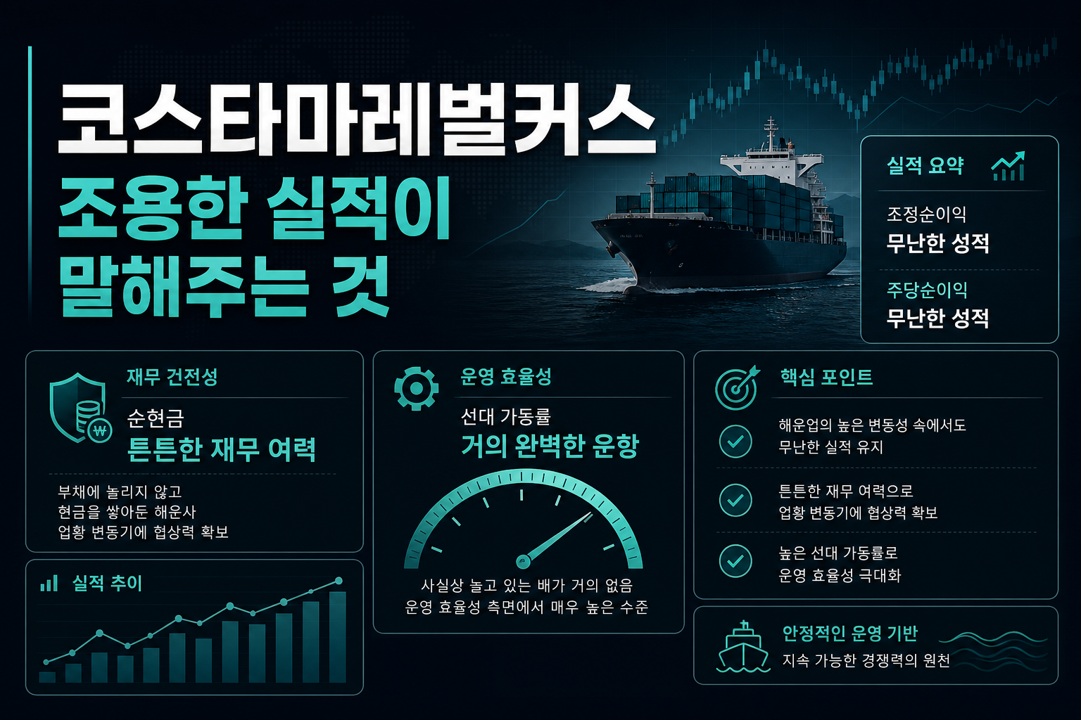 코스타마레벌커스, 조용한 실적이 말해주는 것