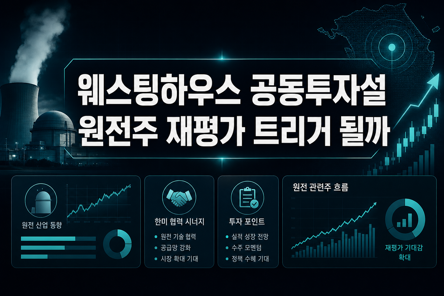 웨스팅하우스 공동투자설, 원전주 재평가 트리거 될까